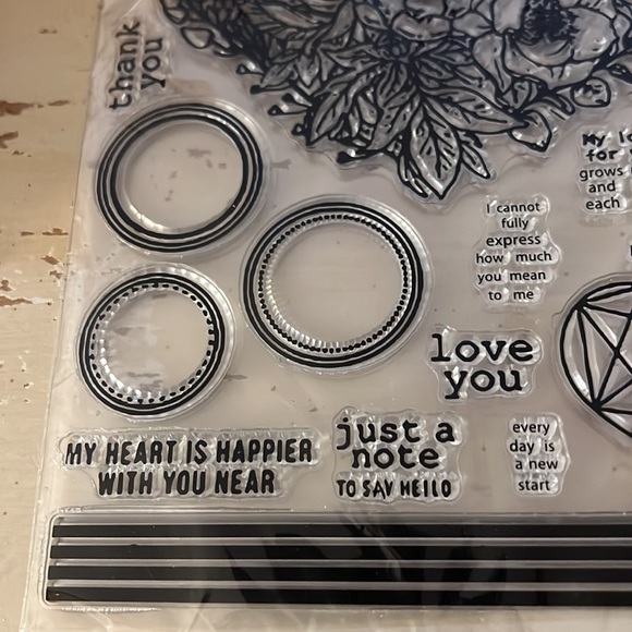 Clear Stamp Set - Picture 2 of 5